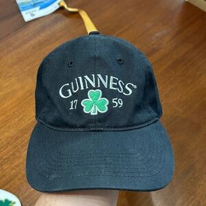 Authentic Guinness Black Baseball Cap